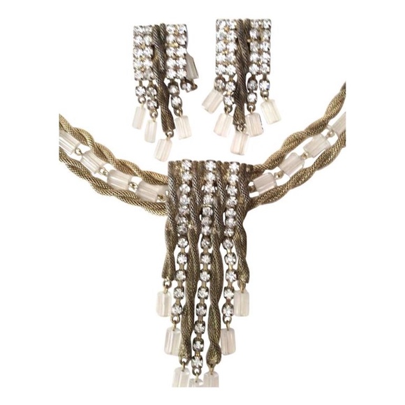 Scassi Necklace with Matching Earrings - Extremely Rare - Picture 1 of 12